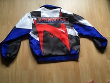 Motorradjacke mit HONDA Emblem im neuwertigen Zustand Größe 52/54