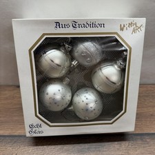 Echtglas Weihnachtskugeln