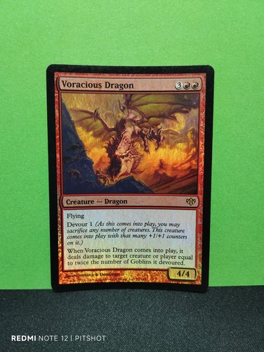 Foil voracious dragon - voracious,