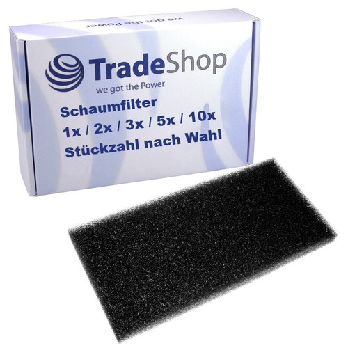 Bis 10x schwammfilter - 1x,