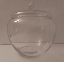 vintage Glas Bowle Topf - fein