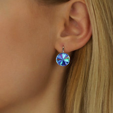 Ohrringe mit rivoli swarovski - mit,
