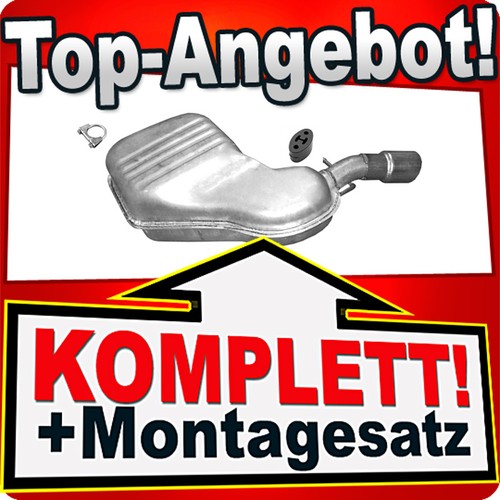 Endschalldämpfer für volvo - endschalldämpfer,