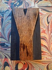 Großer Holz Buchdruck