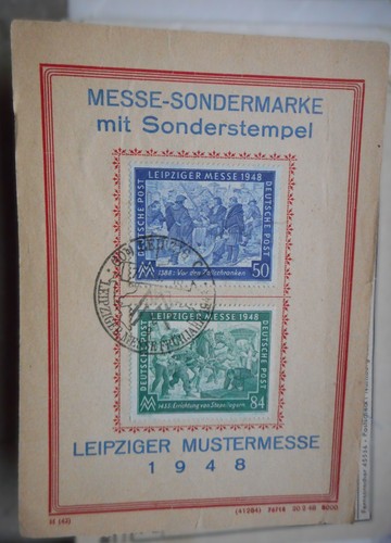 Messe sondermarke mit - messe-sondermarke,