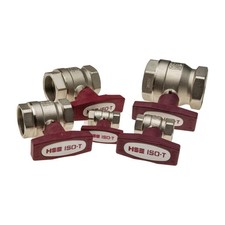 ISO T Griff Kugelhahn