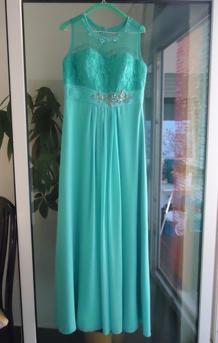 Ballkleid abi hochzeit - hochzeit, türkis