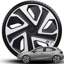 Radkappen Radblenden ST Silver Black 13" 14" 15" 16" 17" 18" 19" Zoll