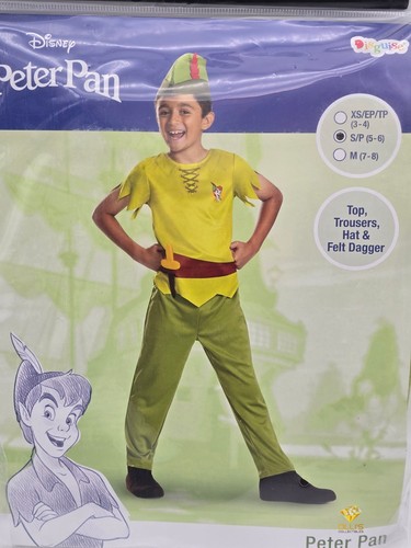 Disney peter pan - peter, kostüm