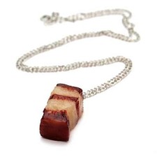 Obst Gemüse Fleisch Essen Koch Kostüm Karneval Fasching – 70 cm Kette – Anhänger