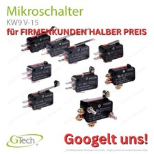 Mikroschalter 230V 15A Taster