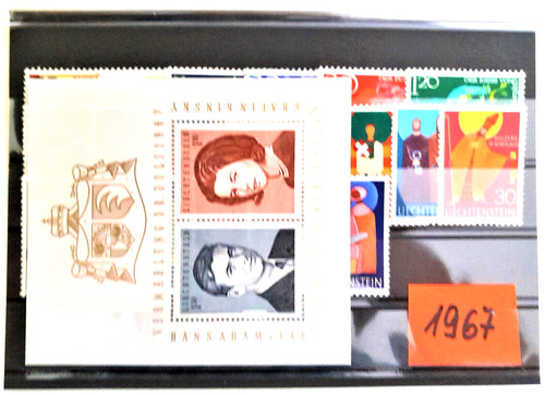 Liechtenstein jahrgang 1967 - -,