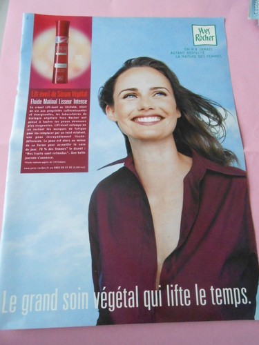 Werbung 2001 yves rocher lift - werbung,