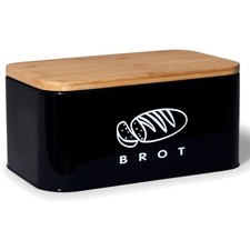 Brotkasten mit Schneidebrett aus Bambus lange Frischhaltungfrisch leben Klein