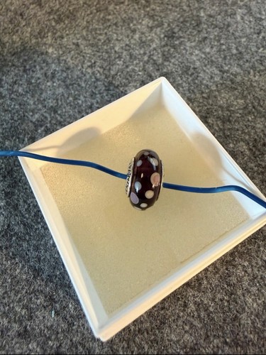 Pandora charm murano glas - glas, lila