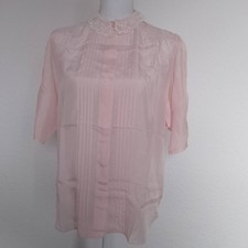 Vintage Seidenbluse mit