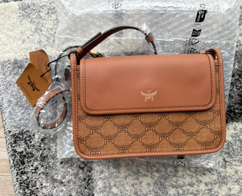 Mcm monogramm umhängetasche - monogramm,