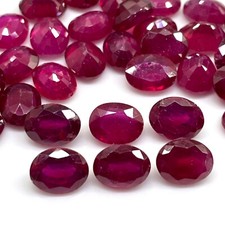 4 Stück Natürliche Rubin