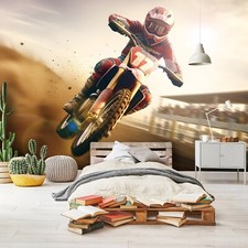 KINDERZIMMER JUNGE MOTORRAD