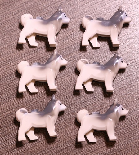Lego 6x schlittenhund - ,
