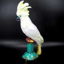 Hutschenreuther Porzellan Figur KAKADU Fritz Klee Entwurf ca. 1920 Art Deco RAR