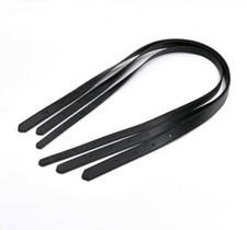 1 Paar Schwarz Echtleder