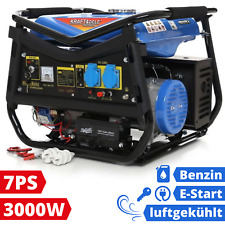 Stromerzeuger Benzin Stromaggregat Notstromaggregat Stromgenerator E-Start 7PS
