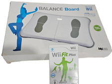 Wii Balance Board Big Ben im OVP, Anleitung+ Wii Fit Plus Spiel