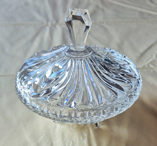 Runde glas servierschale mit - runde,