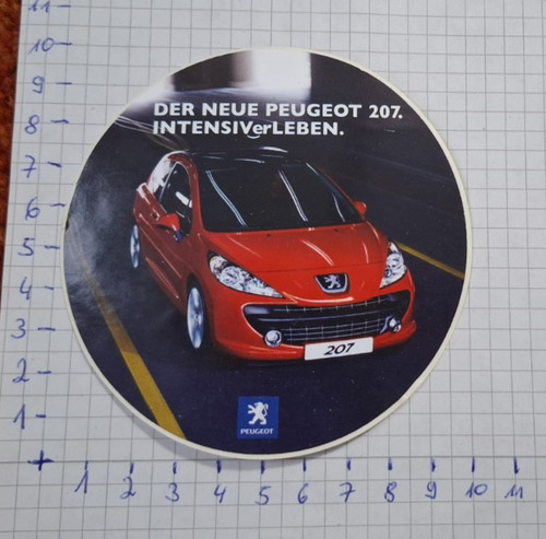 Aufkleber der neue peugeot - aufkleber,