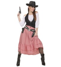 Damen kostüm cowgirl western - kostüm,