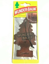 3 x Original WUNDERBAUM® Leder Lufterfrischer Duftbäumchen air freshener