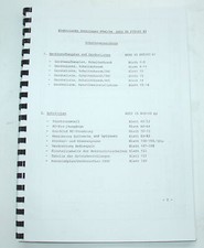 Elektrische Unterlagen