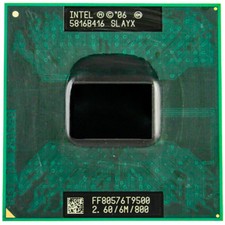 Intel Core 2 Duo T9500 T8300 T9300 Socket P Mobile CPU Processor