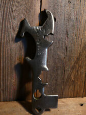 Gabelschlüssel Maul Steck Vierkant Haken Oldtimer alt antik WK2 Bordwerkzeug