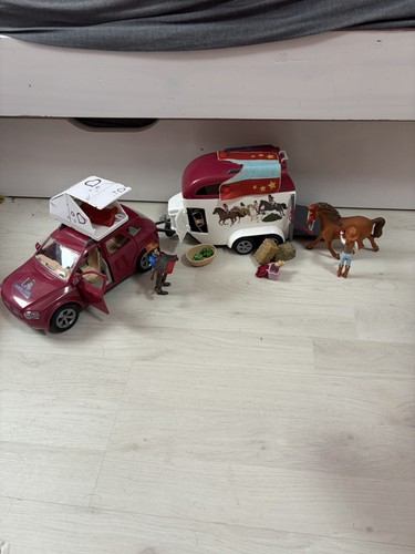 Schleich pferdeanhänger - schleich,