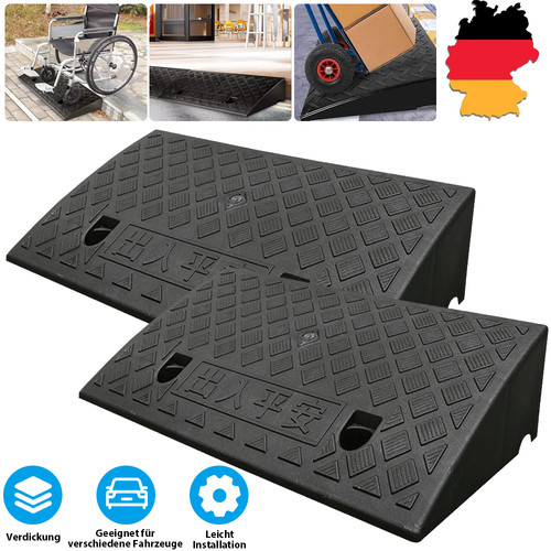 Bordsteinrampe auffahrrampe - 2x,