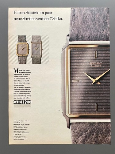 Seiko quartz 1980s - quartz, 1985