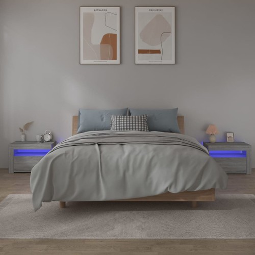 Nachttische2er set mit leds - set,