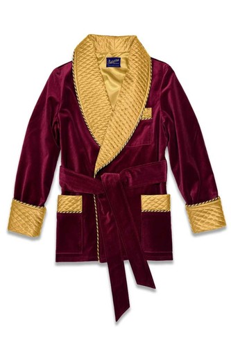 Rote samt smoking - smoking, jacke