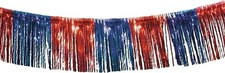 10m Bunte Fransengirlande /