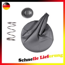RAHMEN SCHALTKNAUF FÜR PANDA 169 GRAU SCHALTSACK SCHALTHEBEL 5-GANG DE Neu DHL