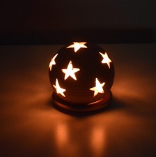 Windlicht Kugel Sterne