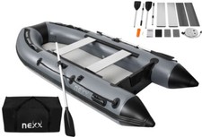 Schlauchboot NEXX 330 mit Luftboden - Karpfen Waller Angelboot