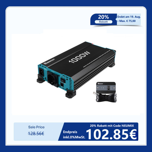Renogy 12v 230v 1000w 2000w - renogy,
