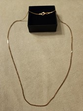 Zartes Kettchen Rosegold 42 cm Neu