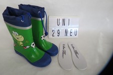 neu ungetragen Gummistiefel grün 29 Beck Frosch Fußball