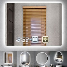 60/80cm LED Badspiegel mit