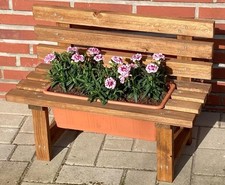 Blumenbank Gartenbank