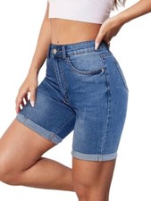 Damen Jeans Shorts Bermuda